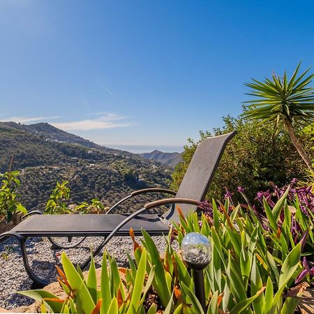 Casa La Siesta Villa With Magical View Own Pool Malaga Bagian luar foto
