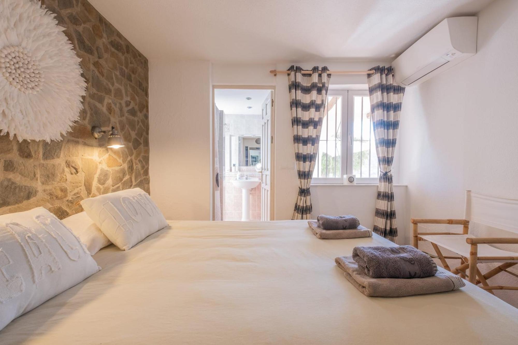 Casa La Siesta Villa With Magical View Own Pool Malaga Bagian luar foto