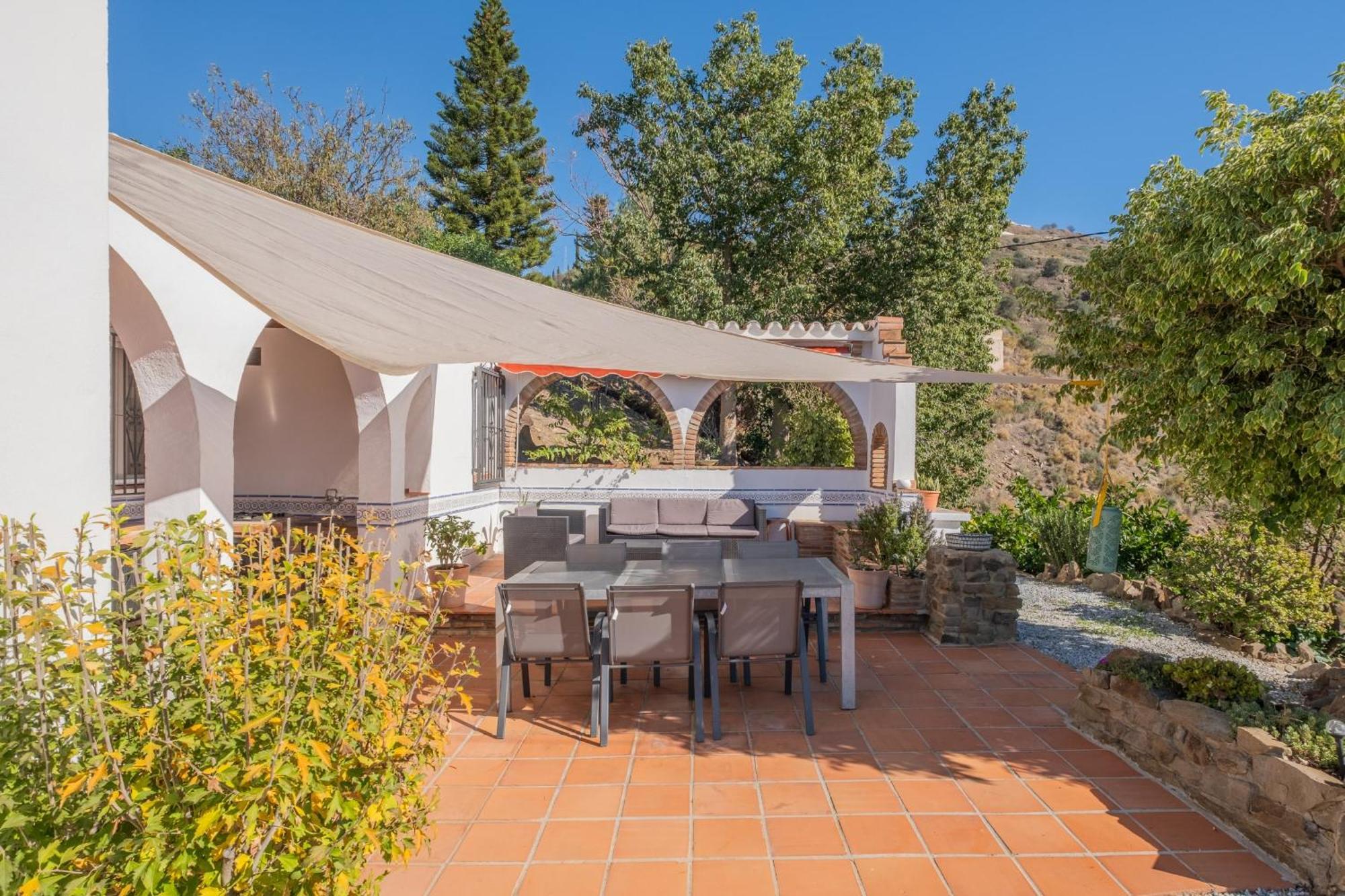 Casa La Siesta Villa With Magical View Own Pool Malaga Bagian luar foto