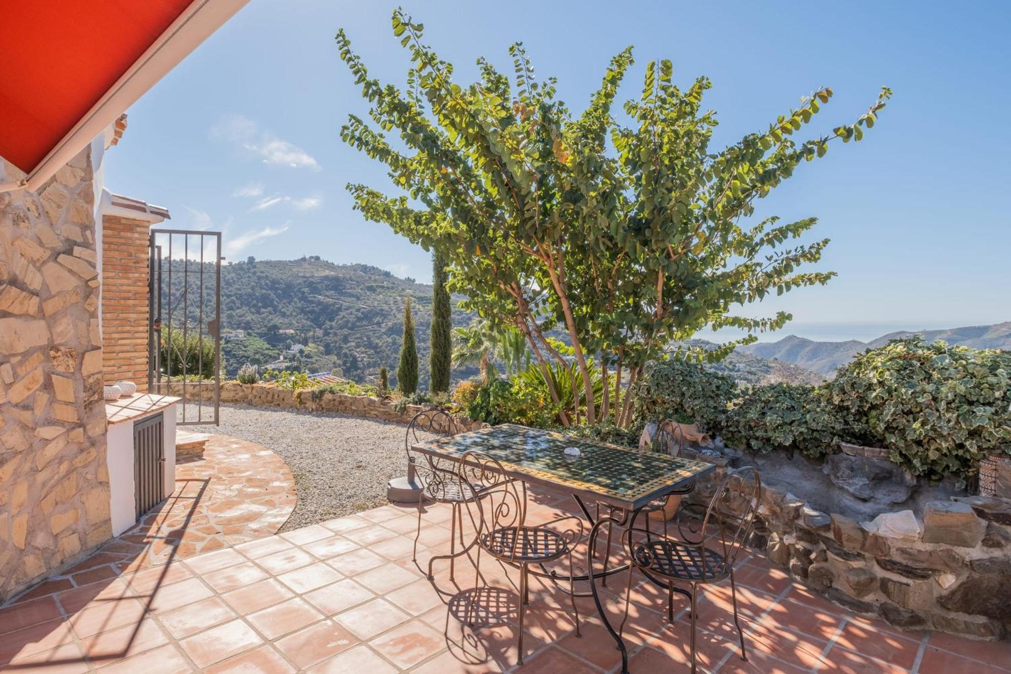 Casa La Siesta Villa With Magical View Own Pool Malaga Bagian luar foto