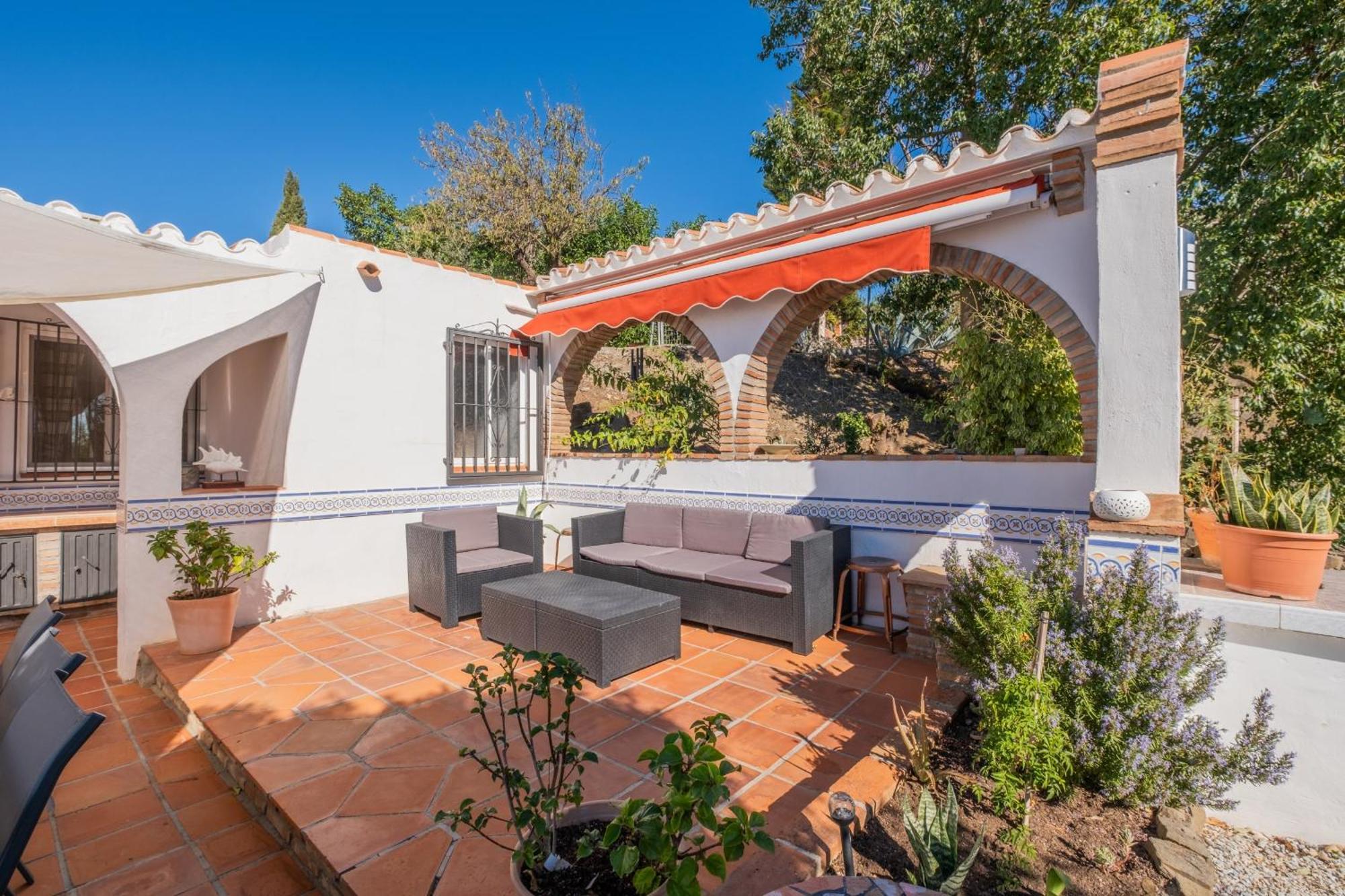 Casa La Siesta Villa With Magical View Own Pool Malaga Bagian luar foto