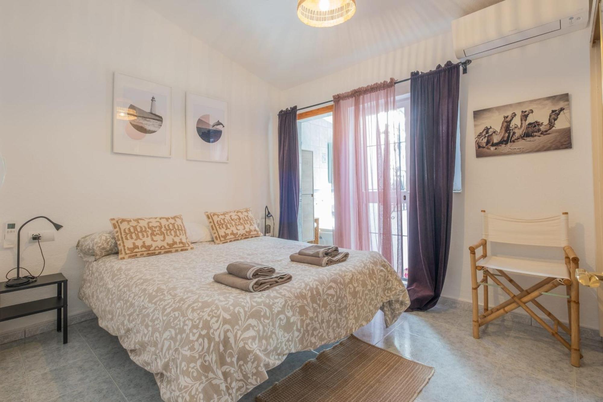 Casa La Siesta Villa With Magical View Own Pool Malaga Bagian luar foto
