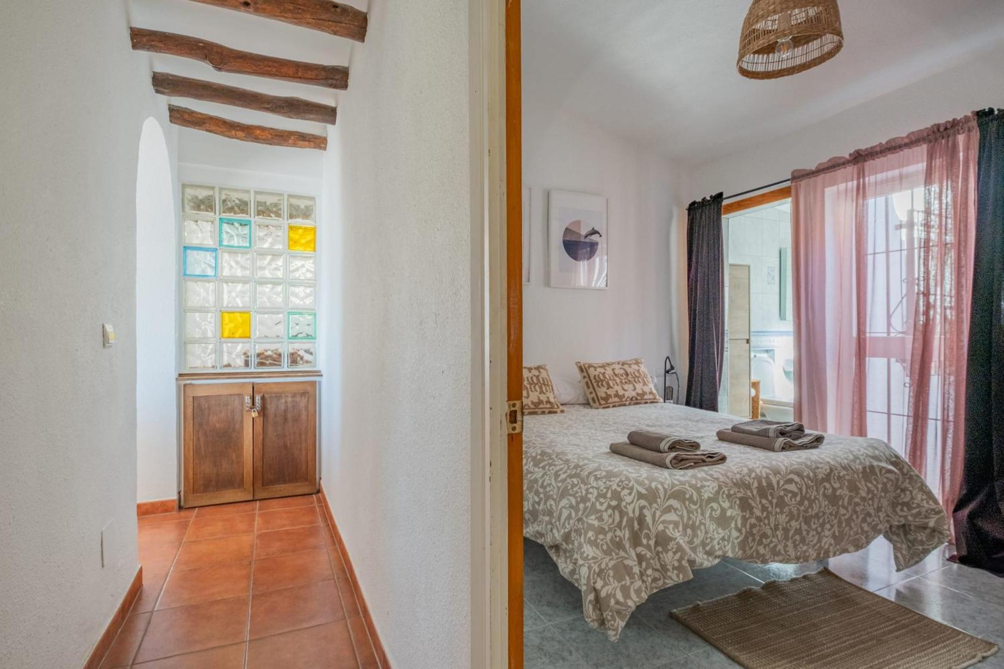 Casa La Siesta Villa With Magical View Own Pool Malaga Bagian luar foto
